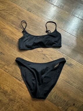triangl swimwear Black Bikini Set